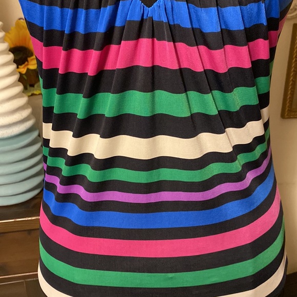 Pronto women multiple color tank top size M in excellent condition - Picture 4 of 6